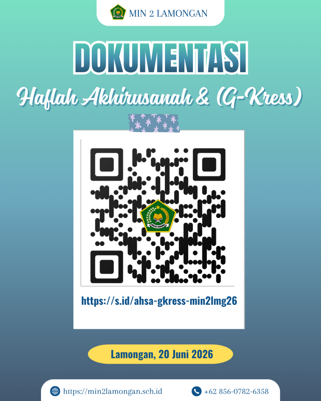 Dokumentasi Kegiatan Madrasah | Haflah Akhirusanah dan Gebyar Kreasi Seni (G-Kreas) | MIN 2 LAMONGAN